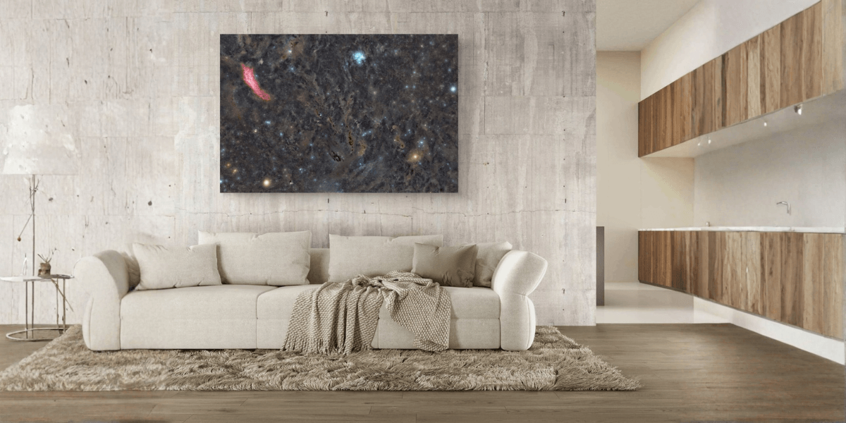 "Artymundus art display featuring celestial photography, bringing natural wonders and the cosmos into modern living spaces with premium quality."