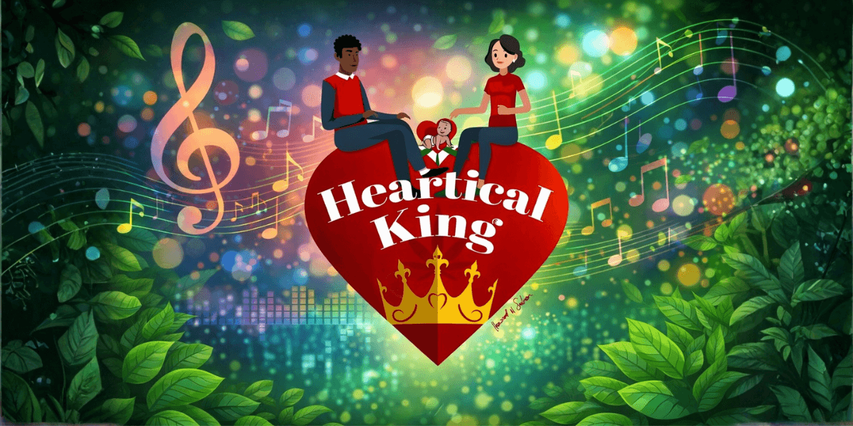 Heartical King blends dancehall, R&B, and reggae into a melodic journey that invites listeners to move, reflect, and feel uplifted.